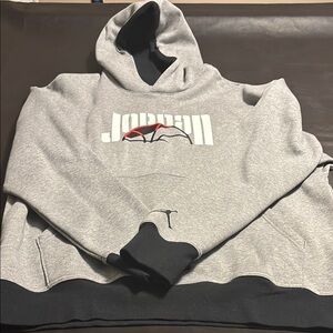 Jordan Gray Pullover Hoodie